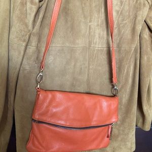 Leather crossbody